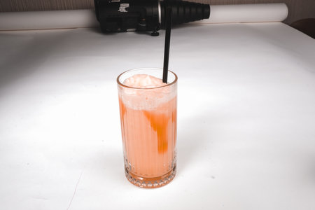 A cup of coffee that's here to make your day brighterの写真素材