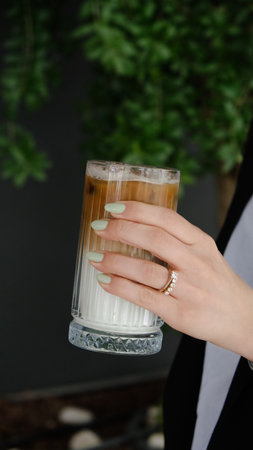 A delicious cup of coffee waiting for youの写真素材