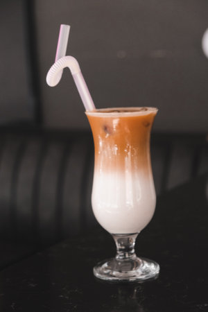 A delightful cup of coffee for any time of the dayの写真素材