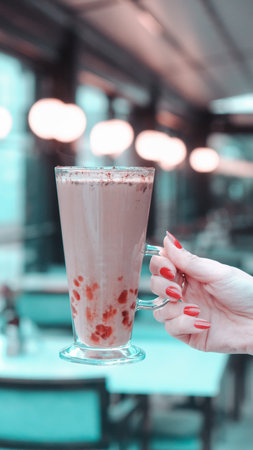Freshly brewed coffee served in a stylish cup