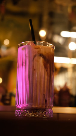 Relaxing coffee break with a hot drinkの写真素材