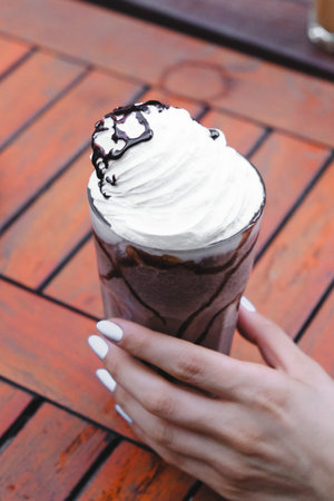 A delicious cup of coffee waiting for youの写真素材