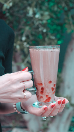 A cup of coffee that's here to make your day brighterの写真素材