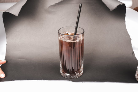 A perfect cup of coffee to start your dayの写真素材