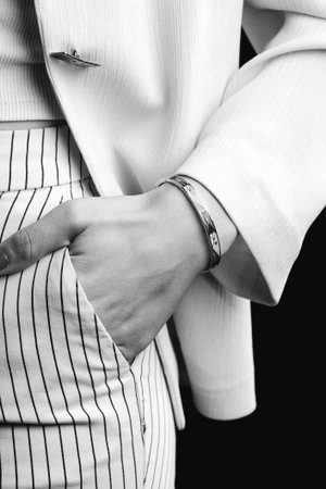 Personalized Gold and Diamond Jewelry Giftsの写真素材