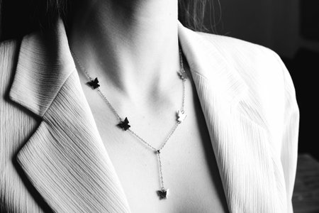 Luxury Gold and Diamond Jewelryの写真素材