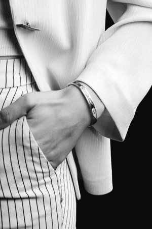 Radiant Gemstone Jewelry with Gold and Diamondsの写真素材