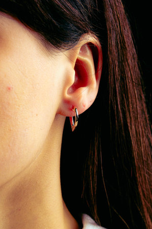 Classic Diamond and Gold Jewelry for Womenの写真素材