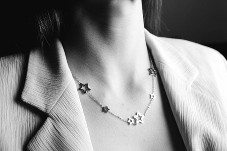 Unique Gold and Diamond Jewelry with Colored Gemstonesの写真素材