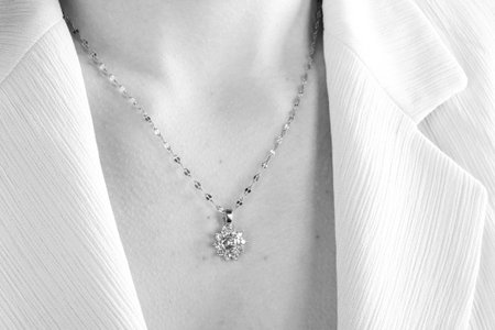 Precious Gold and Diamond Jewelry Setsの写真素材