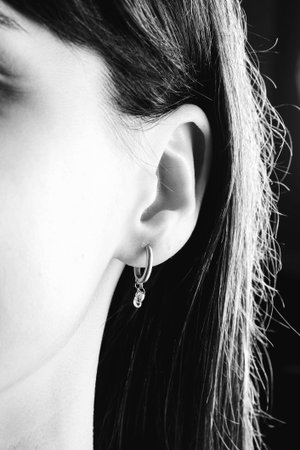 Precious Gold and Diamond Jewelry for Herの写真素材