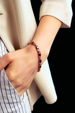 gold and diamond jewelryの写真素材