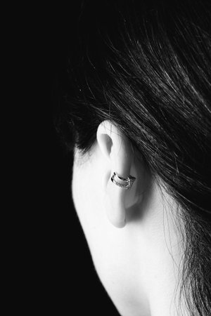 Precious Gold and Diamond Jewelry for Herの写真素材