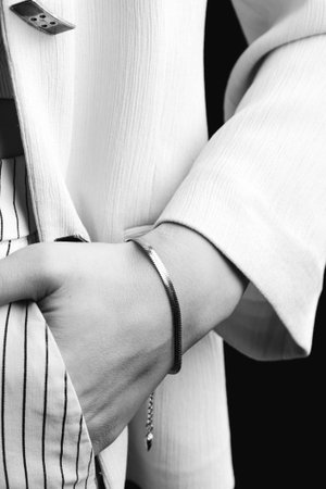 Shimmering Gold and Diamond Jewelry for Evening Eleganceの写真素材