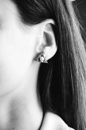 Classic Gold and Diamond Wedding Jewelry Setsの写真素材