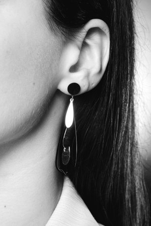 Sparkling Diamond Necklaces and Gold Pendantsの写真素材