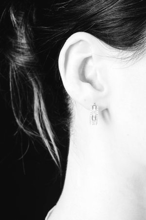 Elegant Diamond and Gold Jewelry for Womenの写真素材