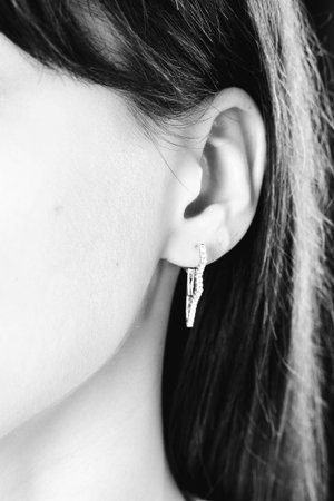 luxury gold and diamond jeweleryの写真素材