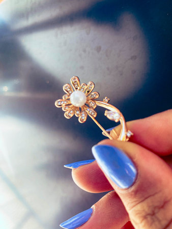 Sophisticated Gold and Diamond Jewelry for Womenの写真素材