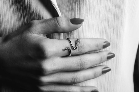 Fine Jewelry Collection: Diamonds and Gold Jewelryの写真素材