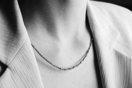 Glamorous Jewelry with Sparkling Diamondsの写真素材