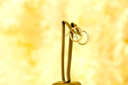 Chic Gold and Diamond Jewelry for Everyday Eleganceの写真素材