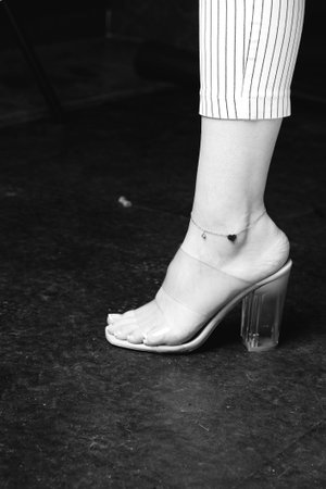 Shimmering Gold and Diamond Jewelry for Evening Eleganceの写真素材