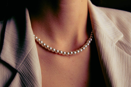 Exquisite Diamond Jewelry with Gold Accentsの写真素材