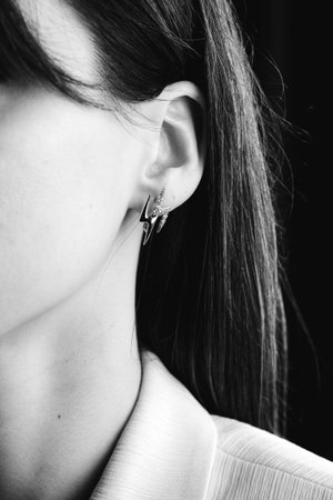 Precious Gold and Diamond Jewelry Setsの写真素材