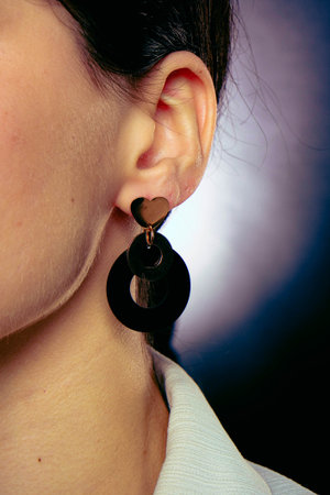 Beautiful Gold and Diamond Cocktail Jewelryの写真素材