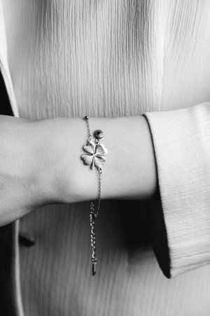 Precious Gold and Diamond Jewelry for Herの写真素材