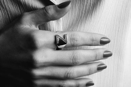 Stunning Gold and Diamond Jewelry for Luxury Loversの写真素材