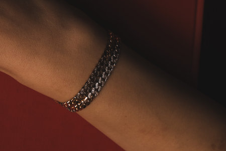 luxury gold and diamond jeweleryの写真素材