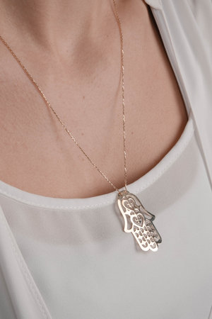 Gold and Diamond Pendant Necklaces