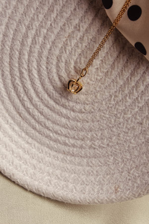 Luxurious Gold and Diamond Jewelry for Anniversary Giftsの写真素材