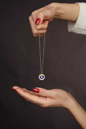 Luxurious Diamond Jewelry in Elegant Gold Settingsの写真素材