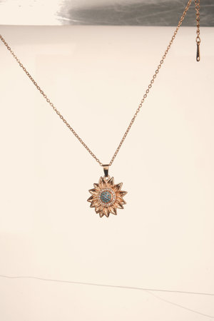 stylish jewelry like silver, gold, diamonds, precious stones.