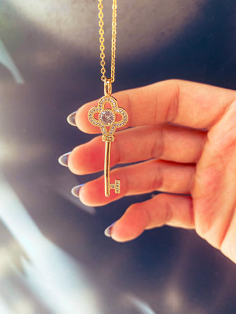 Handmade precious jewelry. Bijouterie and jewelery gold and diamonds for womenの写真素材