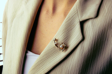 Exquisite Handmade Gold and Diamond Jewelryの写真素材