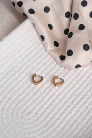 Precious Gold and Diamond Jewelry Setsの写真素材