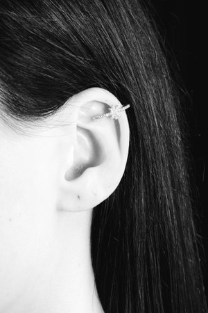 Classic Diamond and Gold Jewelry for Womenの写真素材