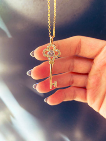 Unique Gold and Diamond Jewelry with Colored Gemstonesの写真素材