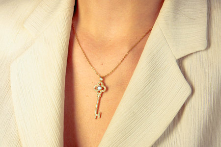 Sparkling Jewelry Sets: Gold, Diamonds, and Gemstonesの写真素材