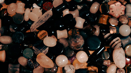 High-End Jewelry: Gold and Diamond Treasuresの写真素材