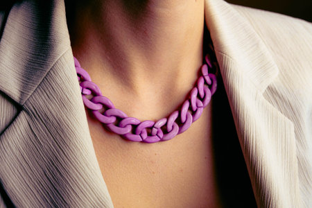 Sophisticated Gold and Diamond Jewelry for Womenの写真素材