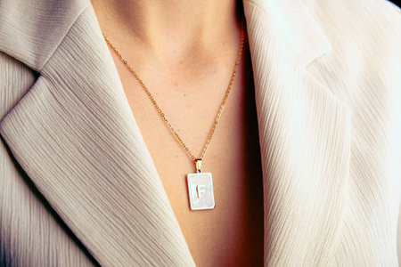 Luxury Gold and Diamond Jewelry Collectionの写真素材