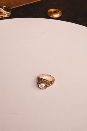 Personalized Gold and Diamond Jewelry Giftsの写真素材