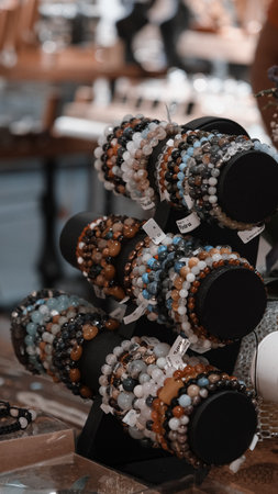 Sophisticated Gold and Diamond Jewelry for Womenの写真素材