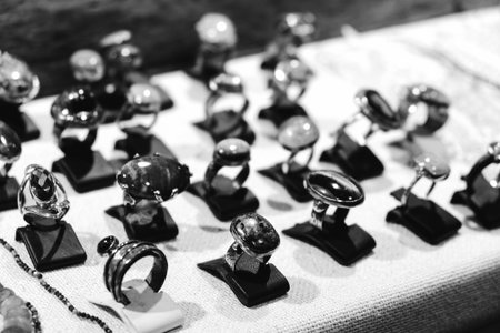 Stunning Gold and Diamond Bridal Jewelry Setsの写真素材