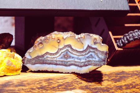 Radiant Gemstone Jewelry with Gold and Diamondsの写真素材